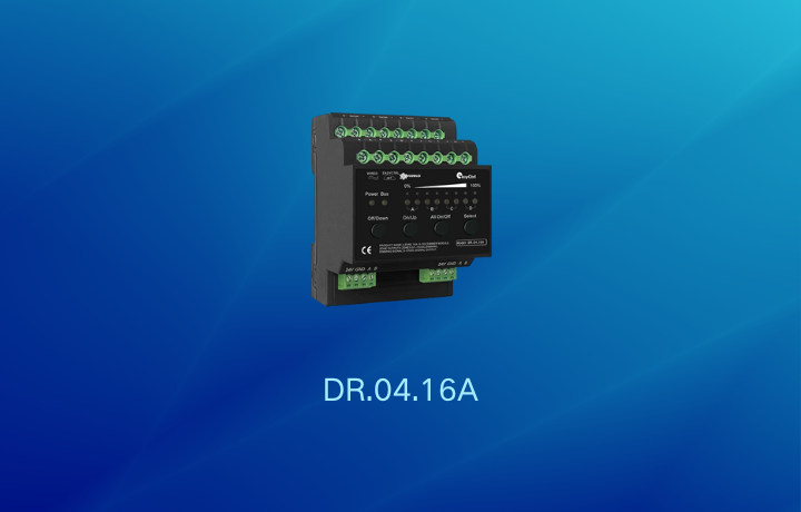 4-Channel 0-10V dimming module